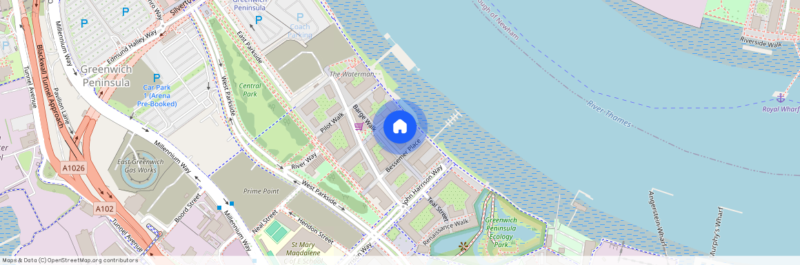 Olympian Way, North Greenwich, London, SE10