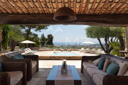 Mougins - Propriété d'architecte / Vue mer panoramique - Photo 2