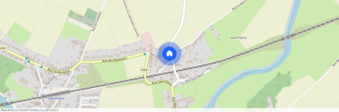 Rue Saint-Pierre, 26B, 6567 Labuissiere, België