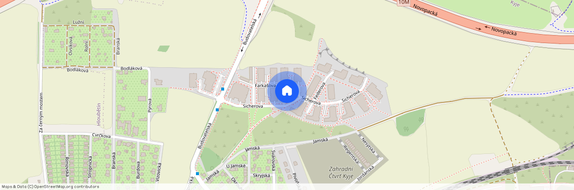 Sicherova, Praha 9 - Kyje