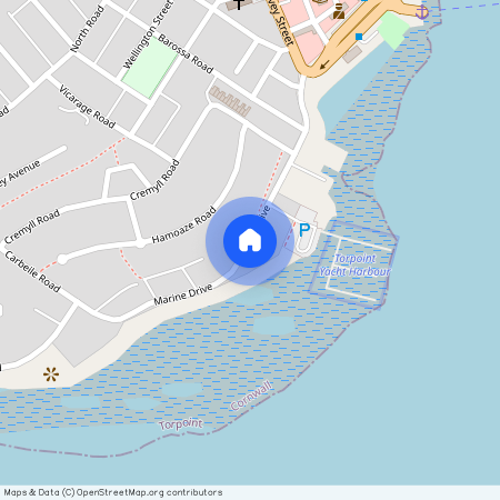 Marine Drive, Torpoint, Cornwall, PL11