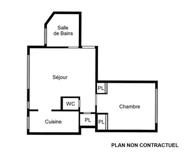 Appartement Courbevoie 2 pièce(s) 38.20 m2 - Photo 3