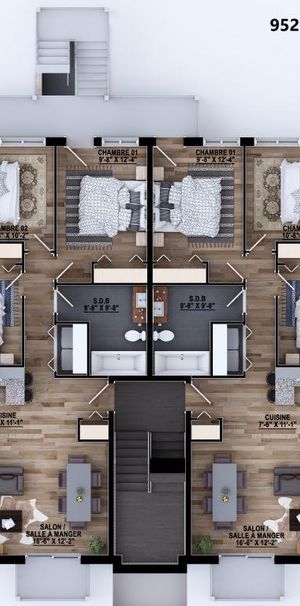 Nouveau 51/2 à louer longueuil - Photo 1