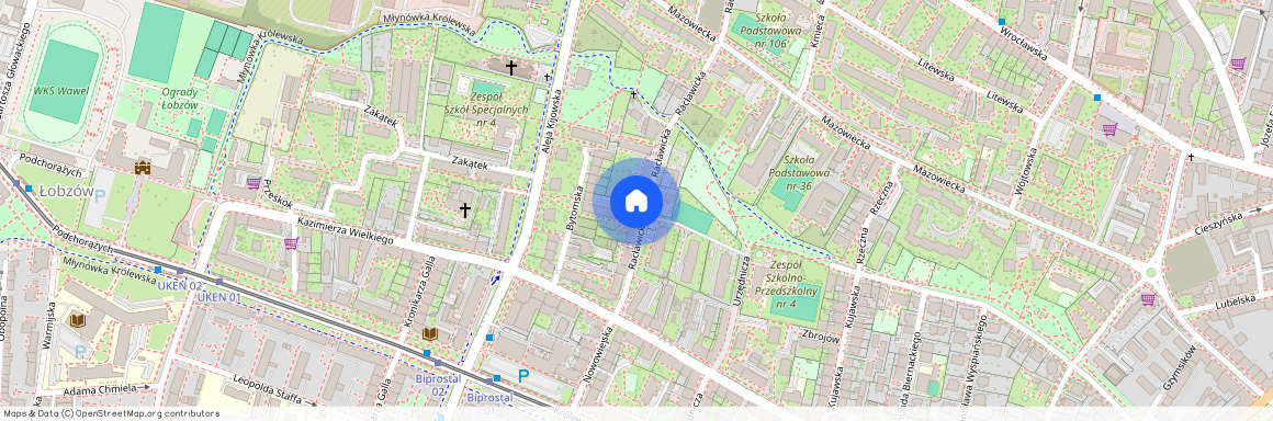 ul. Racławicka, Nowa Wieś, Krowodrza, Kraków, małopolskie