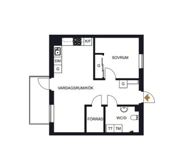 Järnvägsgatan 4 C - Foto 1