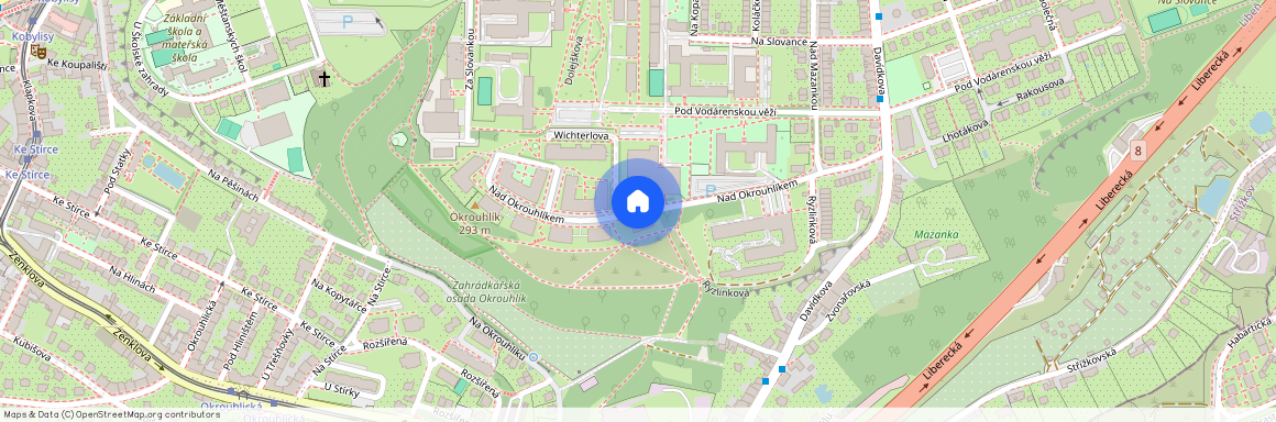 Nad Okrouhlíkem, Praha 8 - Libeň