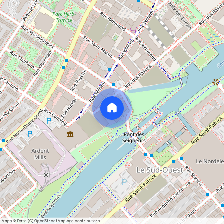 2000 Rue des Bassins App. 333 H3J0B6 Montréal (Le Sud-Ouest) Montréal Griffintown