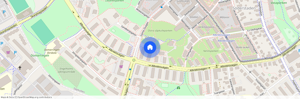 Albrektsvägen 118 D, Såpkullen