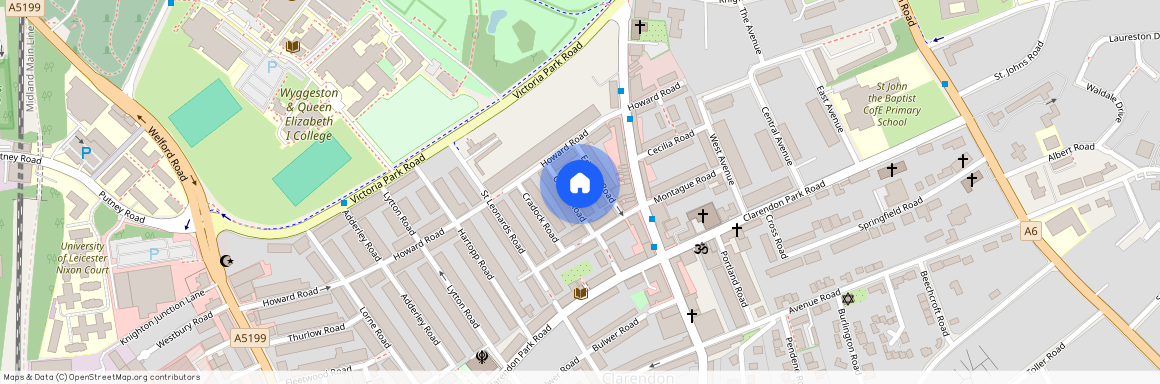 Oxford Road, Clarendon Park, Leicester