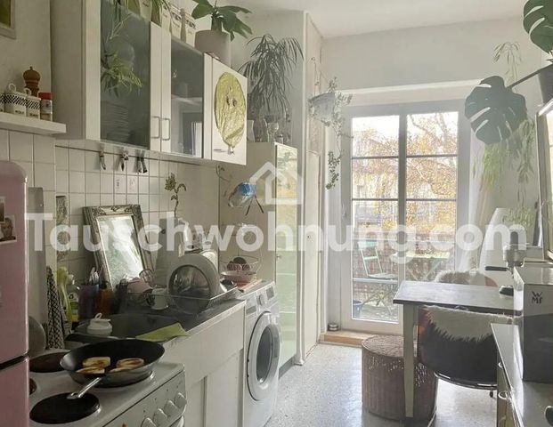 TAUSCHWOHNUNG Helle 2 Zi. Wohnung mit Südbalkon 5 min vom Tempelhofer Feld - Photo 1