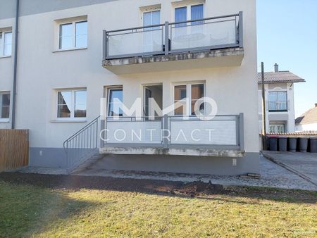Erstbezug - Mietwohnung mit 75 m² im EG - Balkon u. Garten in Wieselburg - Photo 3