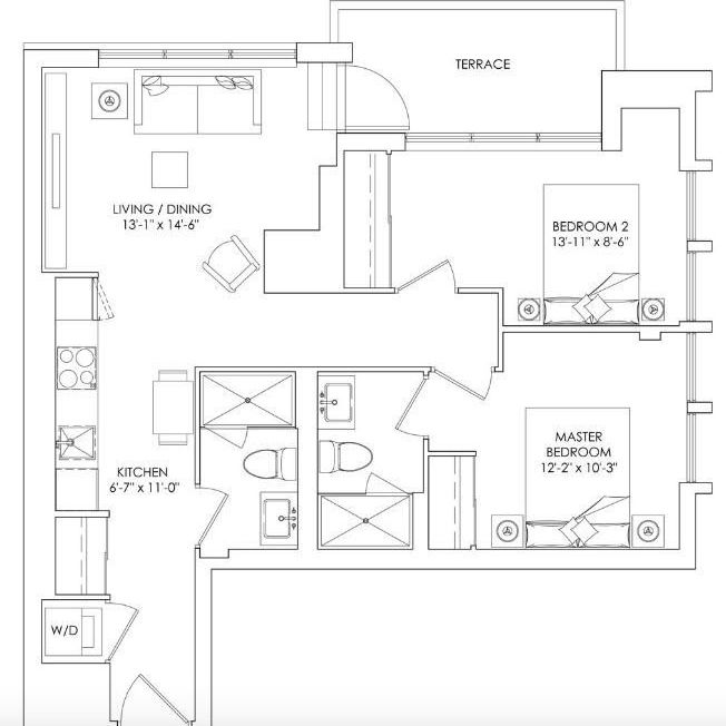 For Lease - 1 Quarrington Lane Unit# 1217, Toronto, Ontario - Photo 1