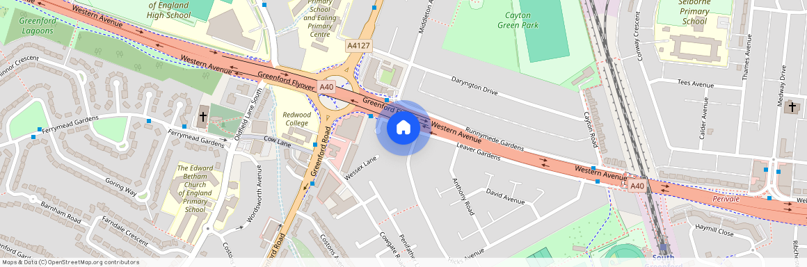 Leaver Gardens Western Avenue, Greenford UB6