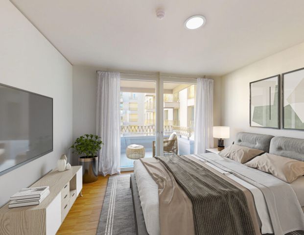 Live Bright – Großzügiges 2-Zimmer-Apartment mit Loggia im Crown II - Foto 1