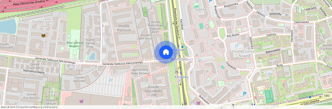 ul. Powstańców Śląskich, Górce, Bemowo, Warszawa, mazowieckie
