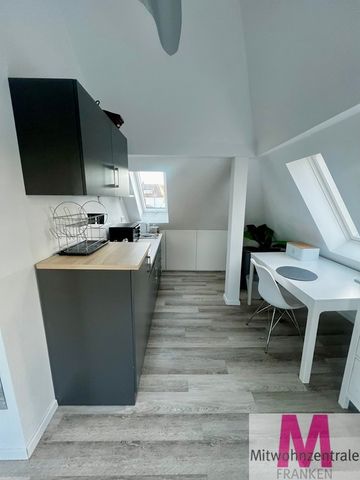 Charmante und hochwertig möblierte 1,5-Zimmer Maisonettewohnung in Zirndorf - Photo 4