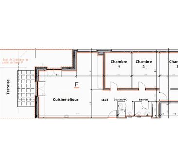 Appartement 4.5 pièces avec terrasse - Photo 2