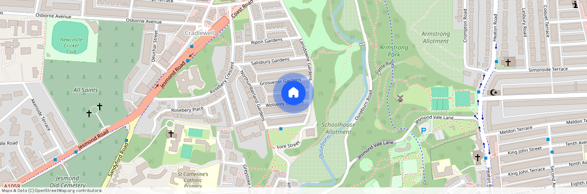 Wolseley Gardens, Newcastle Upon Tyne, NE2