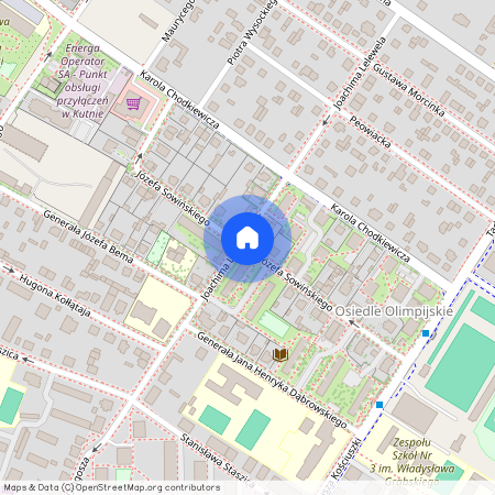 ul. Sowińskiego, Kutno, kutnowski, łódzkie