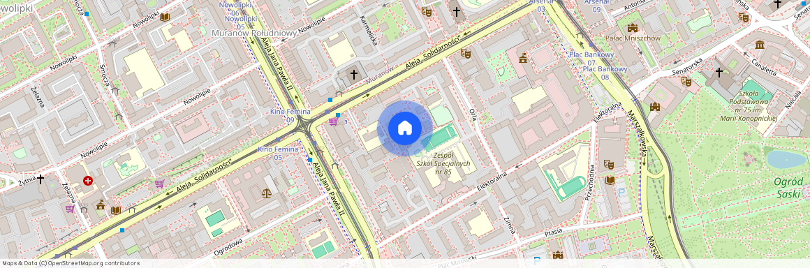 al. Aleja "Solidarności", Śródmieście Północne, Śródmieście, Warszawa, mazowieckie