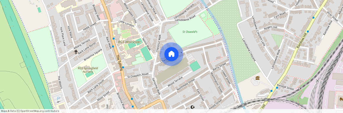 Chestnut Street, Worcester, Worcestershire, WR1