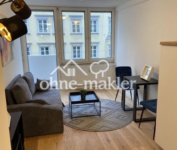 Möbliert, lichtdurchflutete 1-Zimmer Wohnung in Bestlage - Türkenst... - Photo 4
