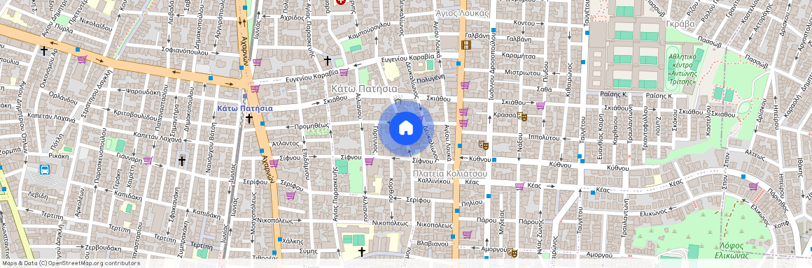 Πάτμου, 72, Αθήνα Ελλάδα, 11254, Κάτω Πατήσια (Λεωφόρος Πατησίων - Λεωφόρος Αχαρνών)