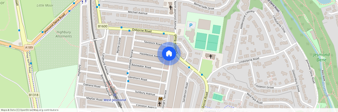 St Georges Terrace, Jesmond