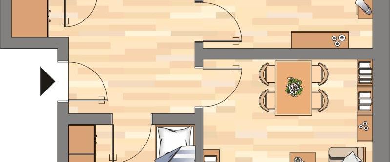 Charmante 3-Zimmer-Etagenwohnung in Bremen Blumenthal - Foto 1