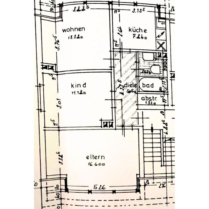 ruhig und schön wohnen: 3,5-Z-Whg, 2. OG, KM 495€ - Photo 2
