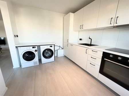 Mooi 2-slaapkamer appartement met terras en garage te huur! - Foto 3