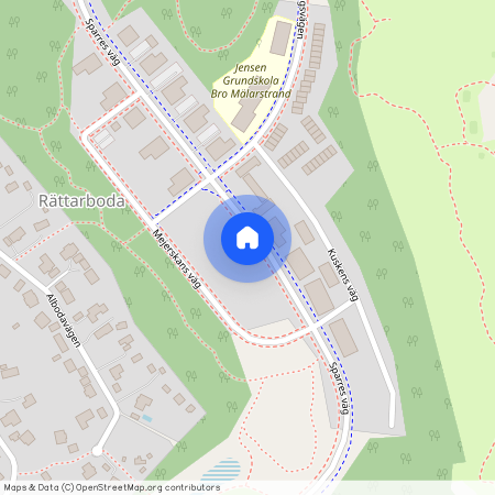 Sparres väg 20, Bro