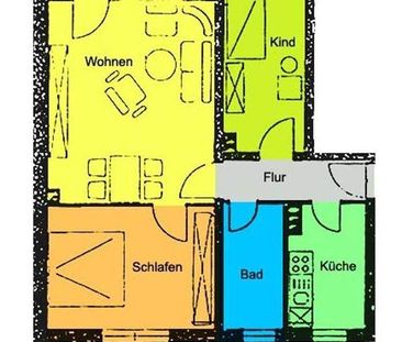 Himmlische Dachgeschoss-Wohnung mit Fernblick! Helles Wohnzimmer, g... - Foto 5