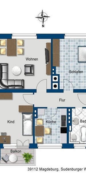 Sudenburger Wuhne 17, 39112 Magdeburg OT Sudenburg - Photo 2