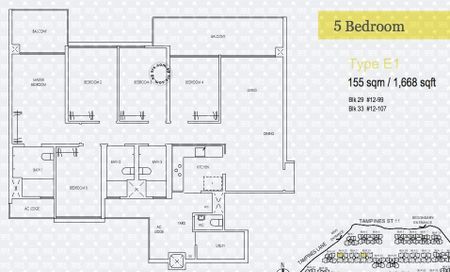 Treasure at Tampines (D18), Condominium - For Rent - Photo 3