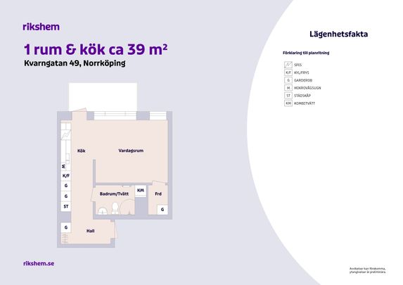 Kvarngatan 49, Norrköping - Foto 1