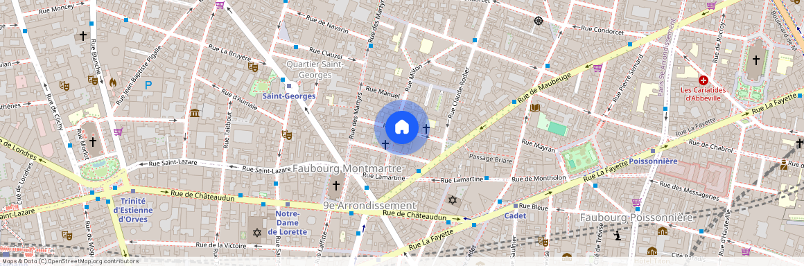 Appartement à louer rue Choron, Paris 9ème