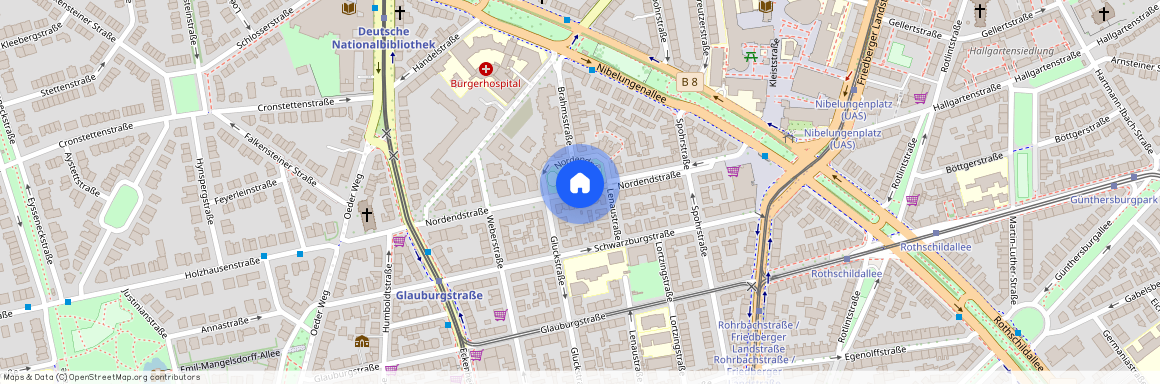 Nordendstraße, 60318 Frankfurt