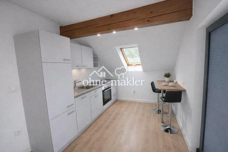 Kernsanierte 2,5-Zi-W mit neuem Bad + EBK + Balkon und Garage in Löwenstein - Foto 2