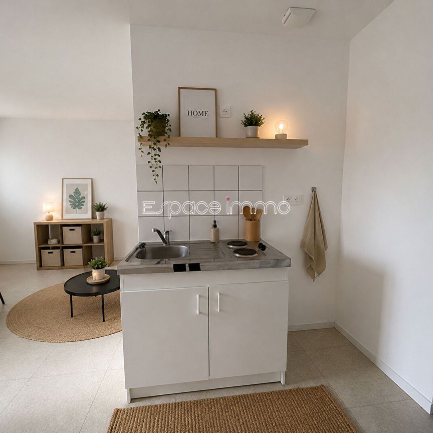 Location Appartement 1 pièce 30m² LE GRAND QUEVILLY 76120 - Photo 1