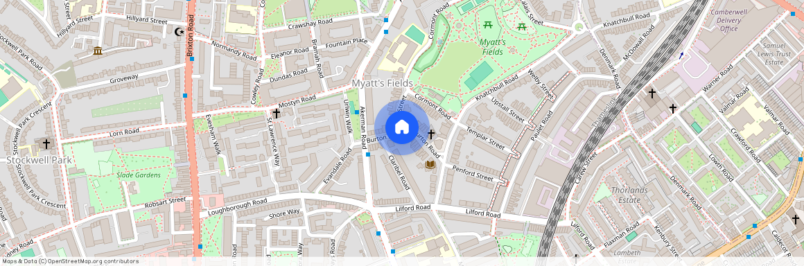 Burton Road, London, SW9