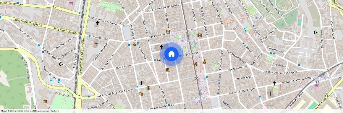 ST ETIENNE Jacquard/Jean Jaurès