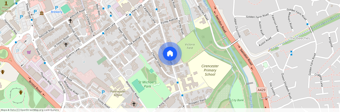 Victoria Road Cirencester, GL7