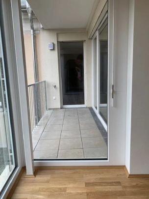 Miete: 2-Zimmer-Neubau-Wohnung in Graz mit Ausblick in grünen, ruhigen Innenhof - Foto 1