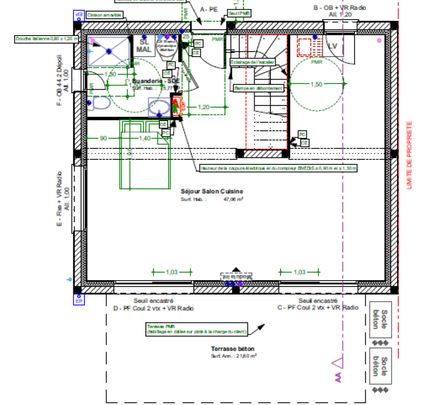 Une maison neuve T5 de 102.67m² à NIVILLAC - Photo 1