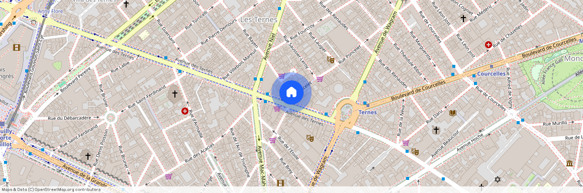 rue Poncelet et rue Bayen 75017 Paris (17e arrondissement)