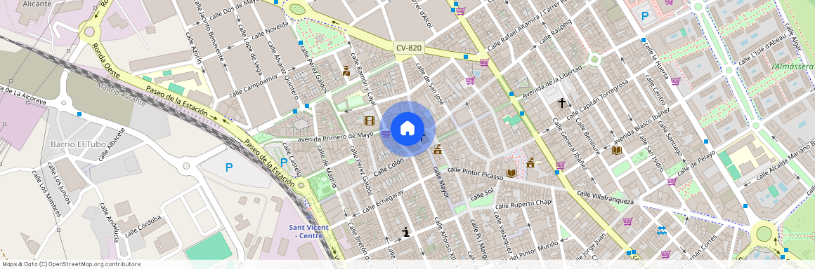 Madrid, C/ General Prim, C. Univers