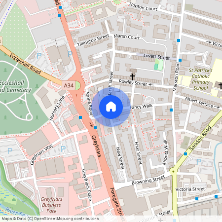 Fancy Walk, Greyfriars Court Fancy Walk, ST16