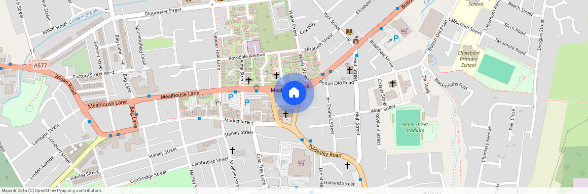 Church Street (Room 2 68 Old Bolton Road), Atherton M46