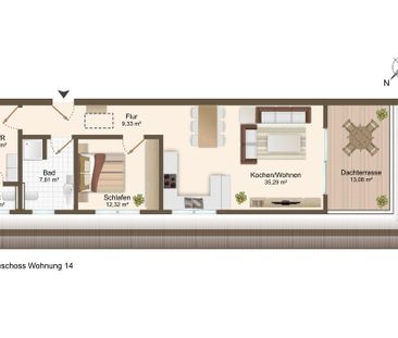 Penthouse Wohnung - Photo 1